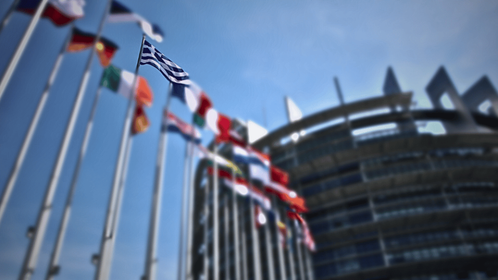 Σημαίες των χωρών-μελών της ΕΕ στο Ευρωκοινοβούλιο